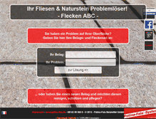 Tablet Screenshot of flecken-abc.de